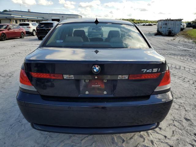 Photo 6 from auction – 2005 BMW 745 I with VIN WBAGL63545DP75494