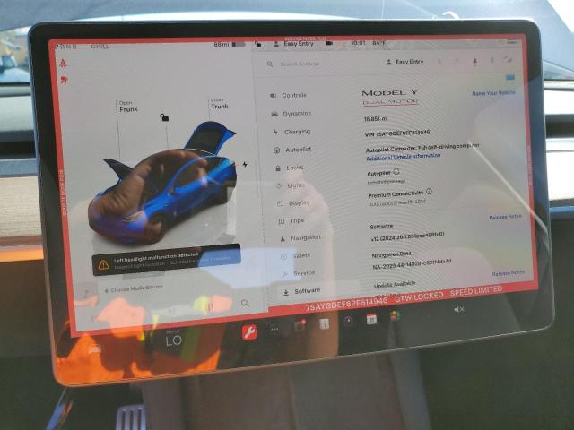 Фото 9 с аукциона – 2023 TESLA MODEL Y с VIN 7SAYGDEF6PF814946