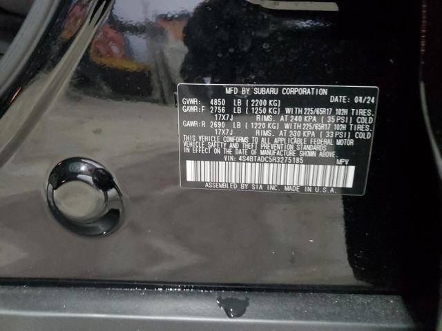 Photo 14 from auction – 2024 SUBARU OUTBACK PR with VIN 4S4BTADC5R3275185