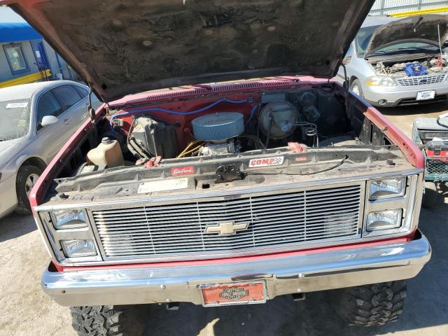 Photo 11 from auction – 1986 CHEVROLET K10 with VIN 1GCEK14CXGF444424