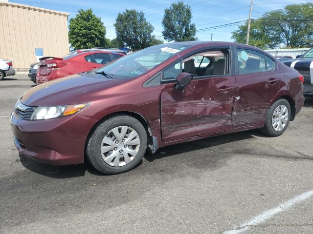 Снимка 1 от търг – 2012 HONDA CIVIC LX с VIN 2HGFB2F53CH596337