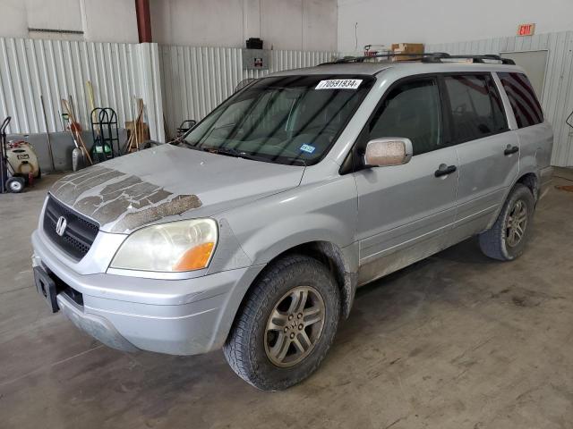 HONDA PILOT EXL 2004 with VIN 2HKYF18634H502526 - Photo from auction