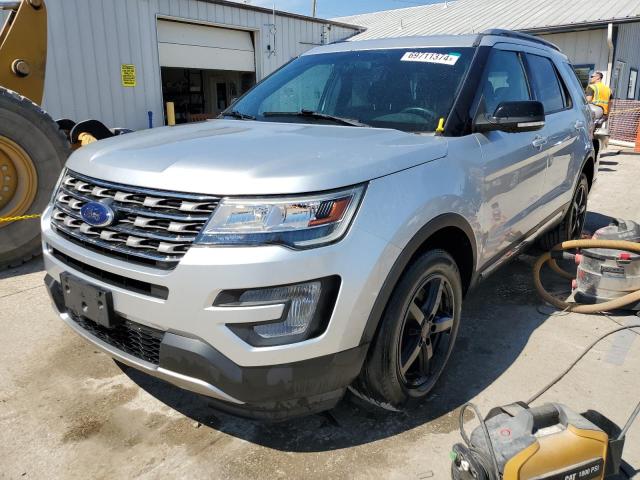 FORD EXPLORER X 2017 with VIN 1FM5K8D83HGA15606 - Photo from auction