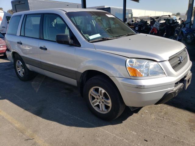 Photo 4 from auction – 2004 HONDA PILOT LX with VIN 2HKYF18184H604165