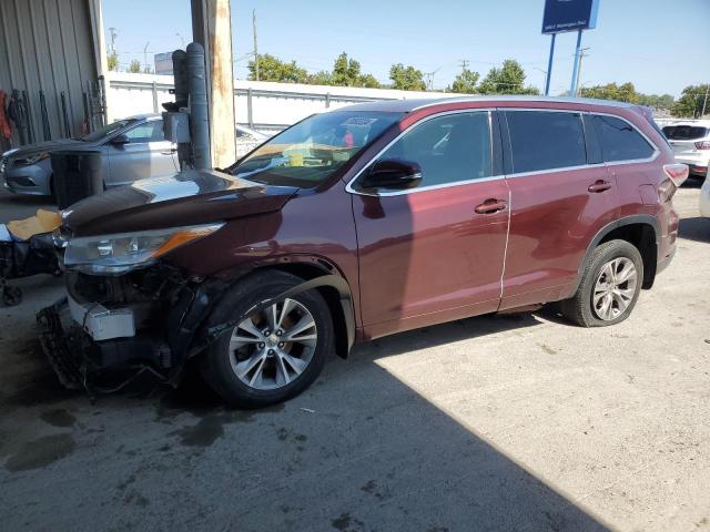 TOYOTA HIGHLANDER 2015 con VIN 5TDJKRFH8FS114267 - Foto de la subasta