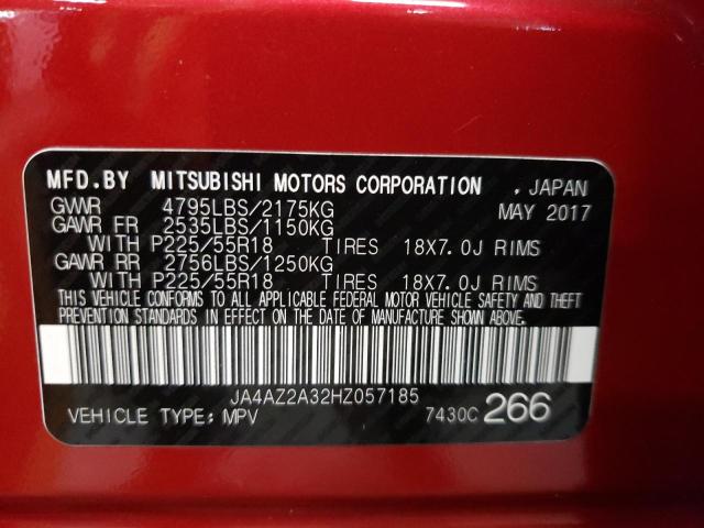 Photo 14 from auction – 2017 MITSUBISHI OUTLANDER with VIN JA4AZ2A32HZ057185