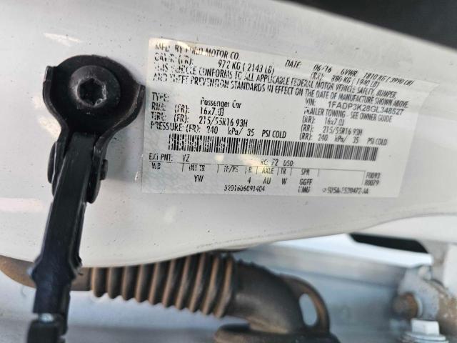Photo 10 from auction – 2016 FORD FOCUS SE with VIN 1FADP3K28GL348527