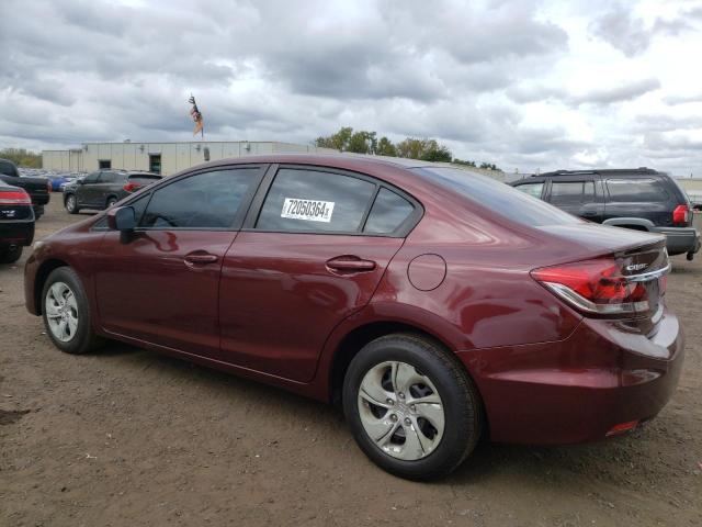 Photo 2 from auction – 2015 HONDA CIVIC LX with VIN 19XFB2F54FE286616