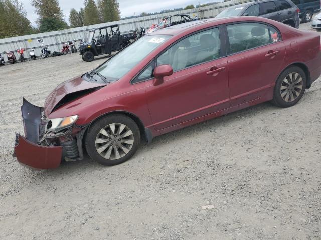 HONDA CIVIC EX 2009 with VIN 19XFA16899E034467 - Photo from auction
