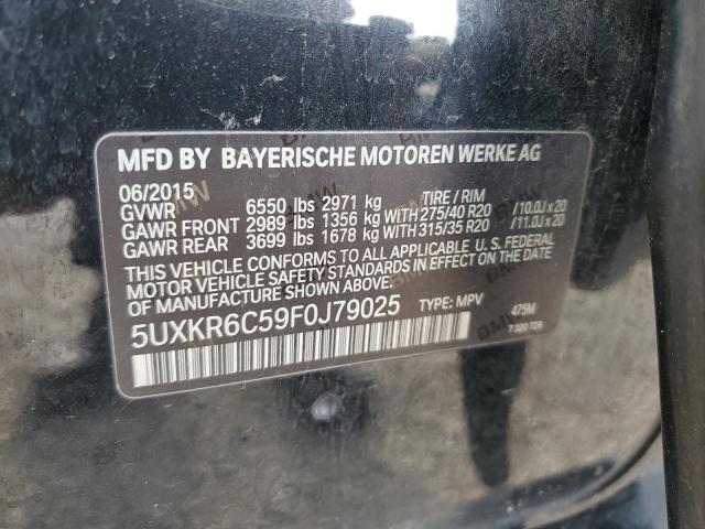 Photo 14 from auction – 2015 BMW X5 XDRIVE5 with VIN 5UXKR6C59F0J79025