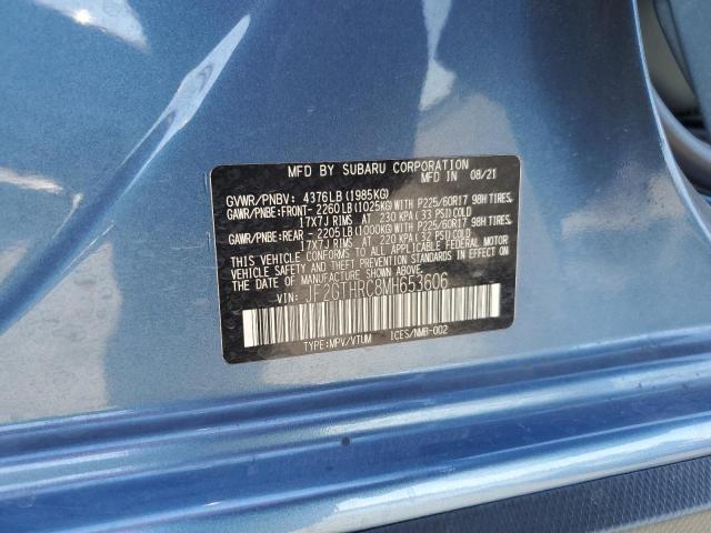 Photo 14 from auction – 2021 SUBARU CROSSTREK with VIN JF2GTHRC8MH653606
