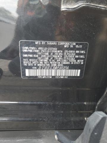 Photo 14 from auction – 2021 SUBARU FORESTER L with VIN JF2SKASCXMH546894