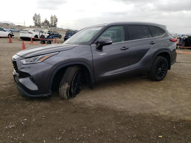 TOYOTA HIGHLANDER 2021 with VIN 5TDYARAH5MS012298 - Photo from auction