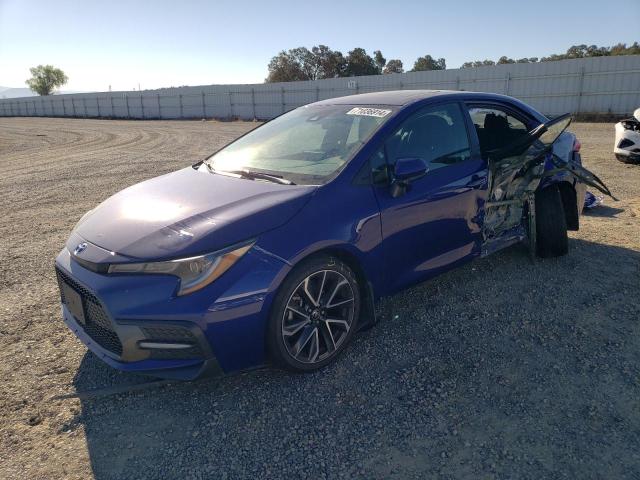 TOYOTA COROLLA SE 2020 with VIN 5YFP4RCE2LP026415 - Photo from auction
