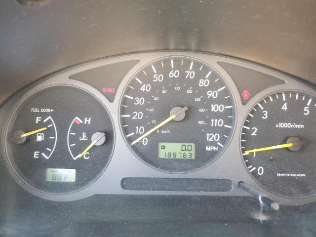 Photo 9 from auction – 2003 SUBARU IMPREZA with VIN JF1GG68533G813069