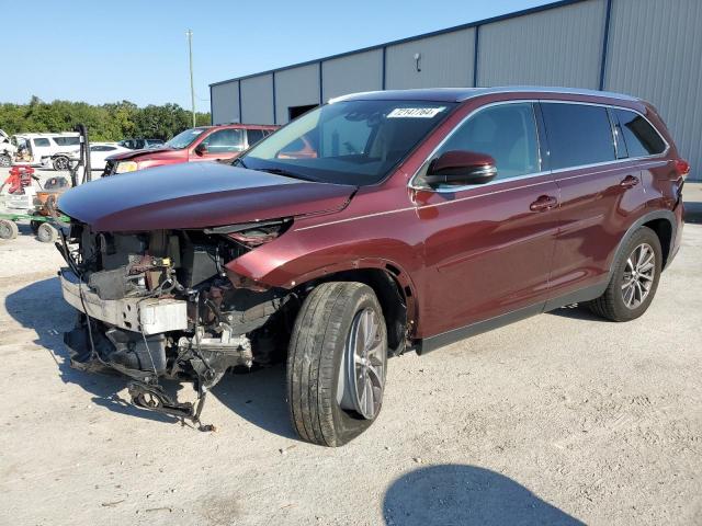 Photo 1 from auction – 2019 TOYOTA HIGHLANDER with VIN 5TDKZRFH0KS333279