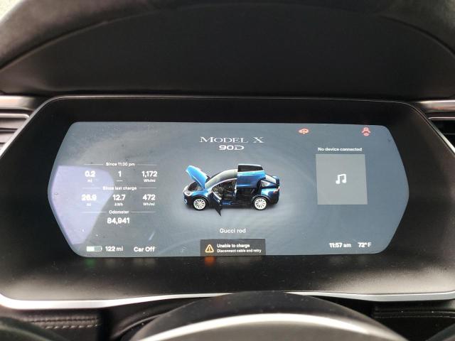 Photo 9 from auction – 2016 TESLA MODEL X with VIN 5YJXCAE28GF005187