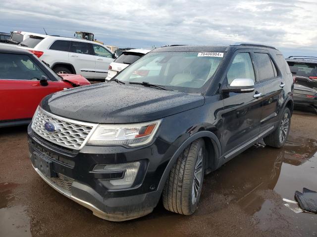 FORD EXPLORER P 2016 with VIN 1FM5K8HT0GGC04582 - Photo from auction