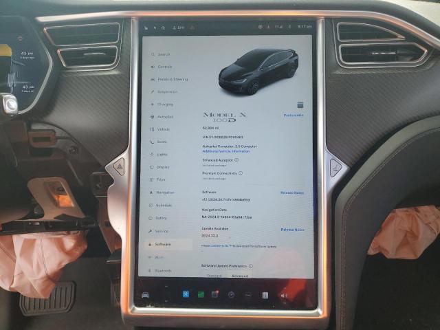 Photo 9 from auction – 2018 TESLA MODEL X with VIN 5YJXCBE26JF090463