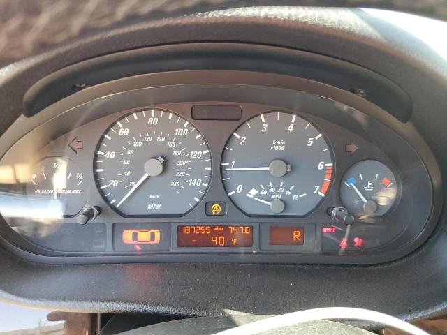 Photo 9 from auction – 2001 BMW 325 CI with VIN WBABN33401JW56413