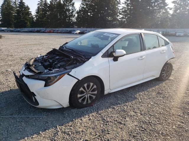 TOYOTA COROLLA LE 2022 with VIN JTDEAMDE4NJ036971 - Photo from auction