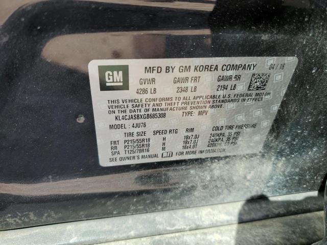Photo 14 from auction – 2016 BUICK ENCORE with VIN KL4CJASBXGB685308