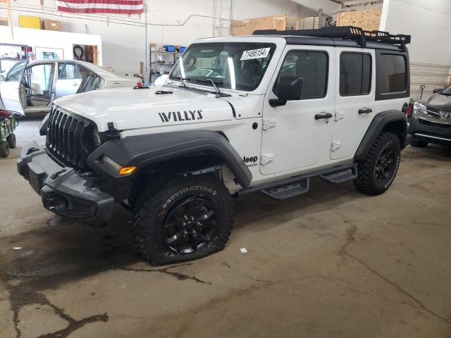 Photo 1 from auction – 2022 JEEP WRANGLER U with VIN 1C4HJXDM0NW244953