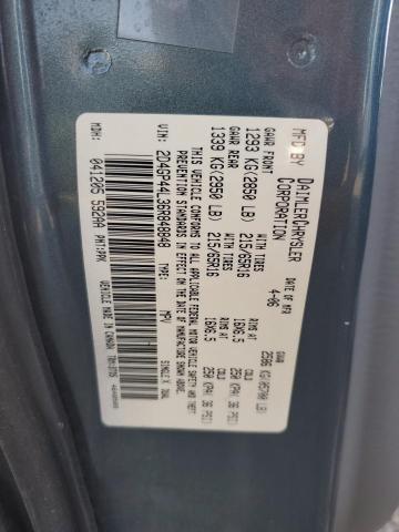 Photo 14 from auction – 2006 DODGE GRAND CARA with VIN 2D4GP44L36R848848
