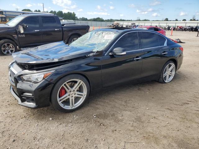 INFINITI Q50 RED SP 2017 with VIN JN1FV7AR4HM871301 - Photo from auction