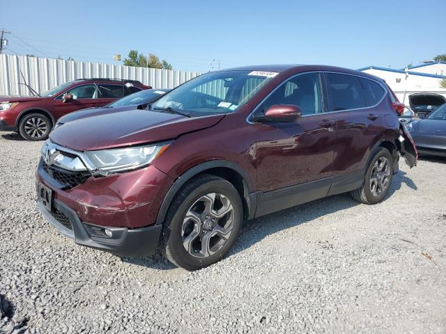 HONDA CR-V EX 2018 with VIN 7FARW2H52JE006312 - Photo from auction