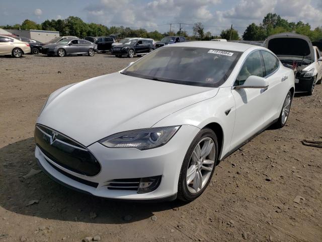 TESLA MODEL S 2014 with VIN 5YJSA1S16EFP35317 - Photo from auction