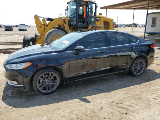 FORD FUSION SE 2018 with VIN 3FA6P0HD5JR217922 - Photo from auction
