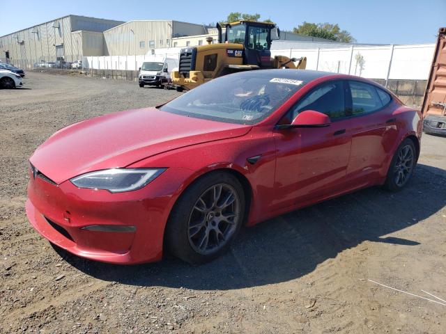 TESLA MODEL S 2022 with VIN 5YJSA1E5XNF476118 - Photo from auction