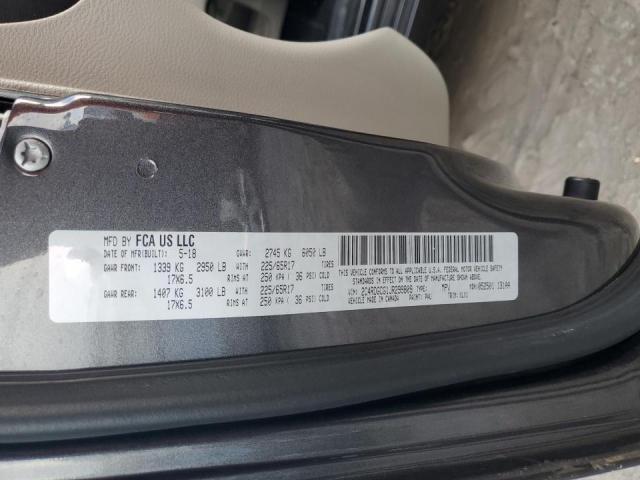 Photo 14 from auction – 2018 DODGE GRAND CARA with VIN 2C4RDGCG1JR299809