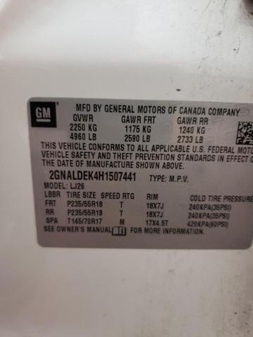 Photo 14 from auction – 2017 CHEVROLET EQUINOX PR with VIN 2GNALDEK4H1507441