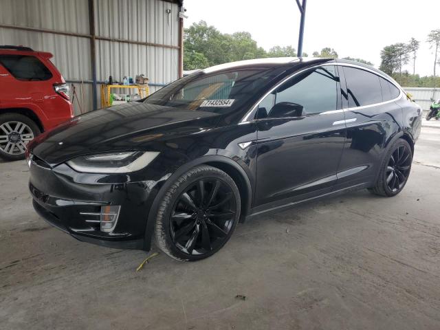 TESLA MODEL X 2016 with VIN 5YJXCAE2XGF002792 - Photo from auction