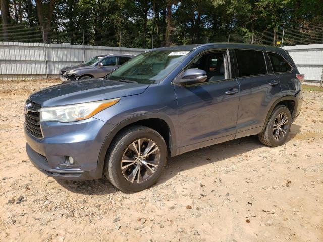 TOYOTA HIGHLANDER 2016 with VIN 5TDKKRFH5GS501266 - Photo from auction