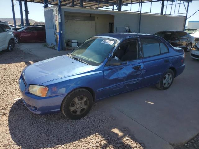 HYUNDAI ACCENT GL 2002 with VIN KMHCG45C32U332833 - Photo from auction