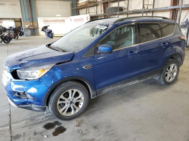 FORD ESCAPE SE 2018 with VIN 1FMCU0GD7JUD02031 - Photo from auction