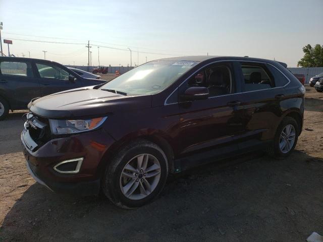 FORD EDGE SEL 2017 with VIN 2FMPK3J95HBB75096 - Photo from auction