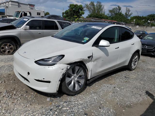 TESLA MODEL Y 2023 with VIN 7SAYGAEE4PF595216 - Photo from auction