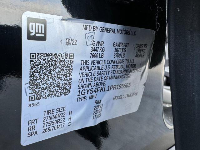 Photo 10 from auction – 2023 CADILLAC ESCALADE S with VIN 1GYS4FKL1PR195565