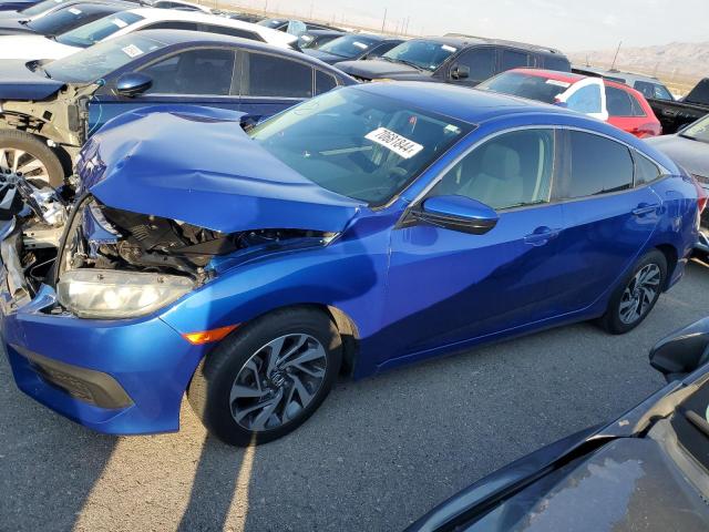 HONDA CIVIC EX 2018 with VIN 19XFC2F74JE032170 - Photo from auction