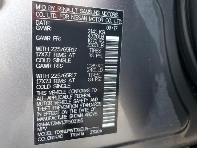 Photo 14 from auction – 2018 NISSAN ROGUE S with VIN KNMAT2MV1JP503185