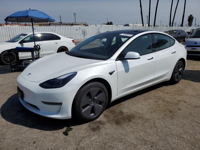 TESLA MODEL 3 2023 with VIN 5YJ3E1EA4PF518193 - Photo from auction