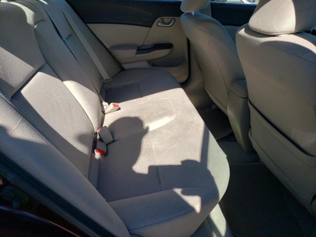Photo 10 from auction – 2012 HONDA CIVIC LX with VIN 19XFB2F50CE357306