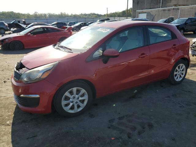 KIA RIO LX 2013 with VIN KNADM5A35D6181740 - Photo from auction