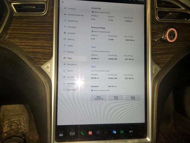 Photo 9 from auction – 2015 TESLA MODEL S 85 with VIN 5YJSA1H27FF085110