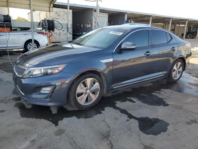 KIA OPTIMA HYB 2015 with VIN KNAGN4AD2F5083903 - Photo from auction