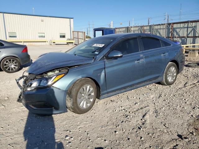 HYUNDAI SONATA HYB 2016 with VIN KMHE24L17GA010682 - Photo from auction